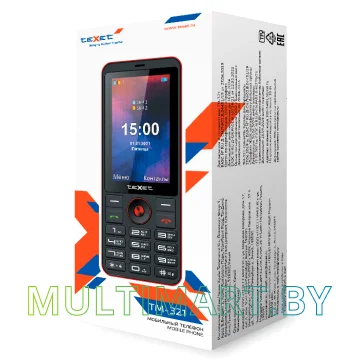 Мобильный телефон TeXet TM-321 (черный) картинка 4